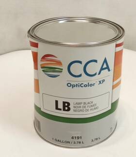 Cca 4191 Opticolor Xp Lb Lamp Black Colorant/pigment Strong Tint 1 Gallon
