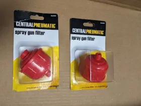 68224 Central Pneumatic 2 Disposable Inline Moisture Filter / Keep And Oil Out Of Your Paint