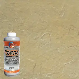Classic Coatings Systems 810191033585 1 Quart Cream Concentrated Semi-transparent Water Based Interior/exterior Concrete