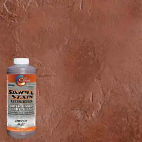 Classic Coatings Systems 810191033608 1 Quart Antique Rust Concentrated Semi-transparent Water Based Interior/exterior C
