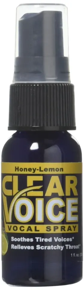 Clear Voice 833466001034 Oral Throat Spray Singing Ease Clarity Soothing Dampener Moisturizer Vocal Ez