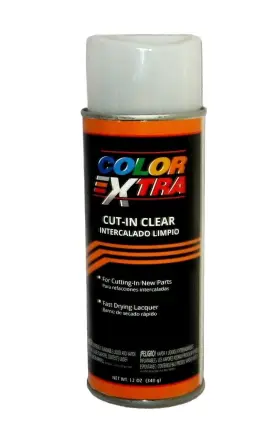 Cx9648 Color Xtra Cut-in Clear Fast Drying Lacquer Clearcoat 12 Oz Aerosol Can