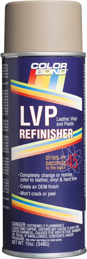Colorbond 726084336001 326 Ford Camel Lvp Leather Vinyl And Hard Plastic Refinisher Spray Paint - 12 Oz