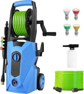 Cmm4000-2 Commowner Electric Pressure Washer 4800 Psi 2.8 Gpm Power Washers Powered Blue