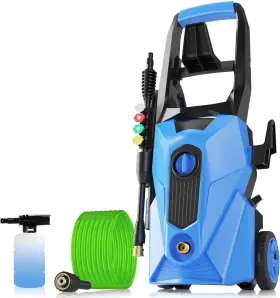 Jx09 Commowner 4800psi Electric Pressure Washer 2.8gpm Power With 33ft Blue