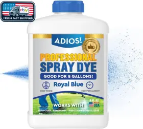00cadi Compare Brands Spray Dye Indicator Blue - 1/2oz Makes 16gal Easy See Safe Mixing Efficient