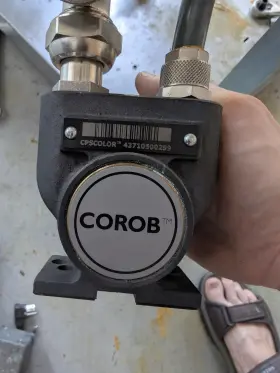 747507334x Corob North America Hydraulic Pump Removed From Working D600 Tinting Machine