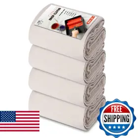 B0f79cyx1p Corporate Hills Ch Canvas Drop Cloth 4x15ft Pack Of 4 Thick Painters Tarp Floor Furnitur
