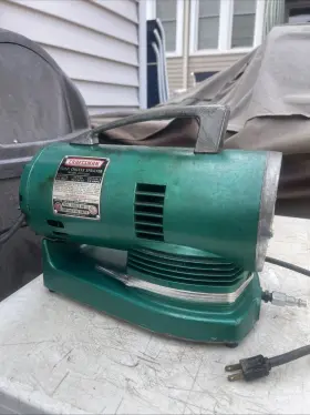 15061 Craftsman Vintage Sears Model 283 Oilless Paint Sprayer Working Great