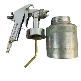283-15531 Craftsman Paint Spray Gun Model 566 With Canister Fittings