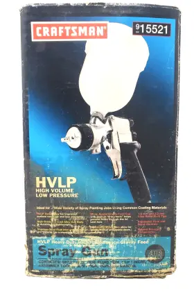 915521 Craftsman Spray Gun Hvlp Heavy Duty High Performance Gravity Feed
