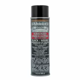 Custom Shop 848849080353 Barrier Bond Black Rubberized Undercoating Sound Deadener - 14.3 Fl. Ounce Sp