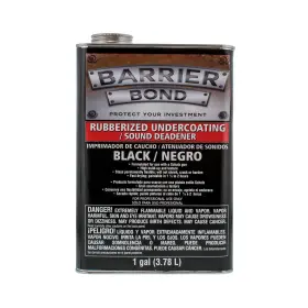 Uc36-gl Custom Shop Barrier Bond Black Rubberized Undercoating Sound Deadener - Gallon