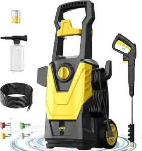 Decoktool 717373071611 Electric Pressure Washer 4800psi Max 3.0gpm Power 20ft Hose 35ft