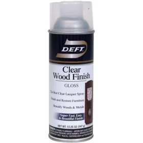 Dft010 Deft Dft010/54 Spray Lacquer 12.25 Oz Clear Gloss Interior Wood Finish