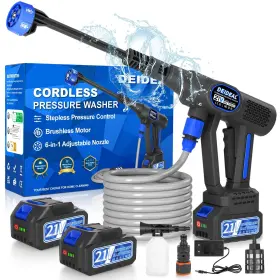 Yz-70mx Deideal Cordless Pressure Washer 1280 Psi Portable Power With Black