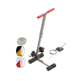 Fmx-01 Dejun Basketball Court Line Striping Machine Tape