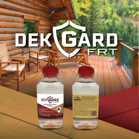 45582 Dek Gard Exterior Fire Retardant Wood Stain Additive Clear Color