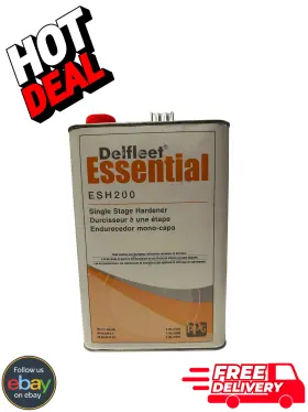 Esh200 Delfleet Essential Ppg Single Stage Hardener 1 Gallon Autobody Paint