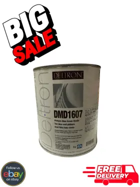 Dmd1607 Deltron By Ppg Phthalo Blue Green Shade Basecoat Qt