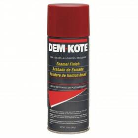 Dem-kote 6fgj1 Dem-kote Safety Red 10oz Spray Paint Discontinued Color