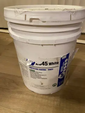 50640 Design Polymerics 2545 Fiberglass Protective White Coating/encapsulant 5 Gl