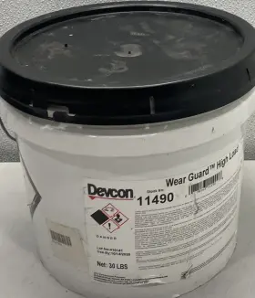 11490 Devcon Wear Guard White Ceramic Epoxy Putty 30 Lb Pail