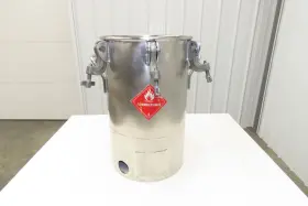 1420-498 Devilbiss Qms Paint Sprayer Pressure Tank 10 Gallon Stainless