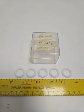 41-1670 Devilbiss Teflon V-packing Lot Of 5