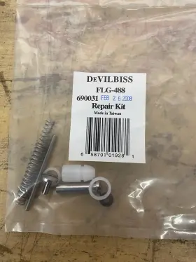 Flg-488 Devilbiss 690031 Spray Gun Repair Kit Finishline 3