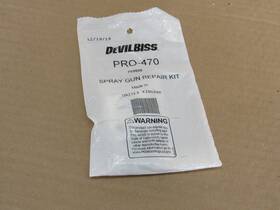 Devilbiss 703536 Pro-47 Repair Kit Spray Gun Rebuild Pro 470