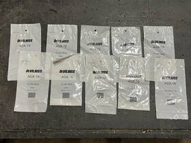 Devilbiss Agx-19 Lot Of 10 Fluid Seal Dev-agx-19 New Nib Sealed
