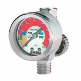 Hav-511 Devilbiss Automotive Refinishing 180089 High Output Air Adjusting Valve With Gauge