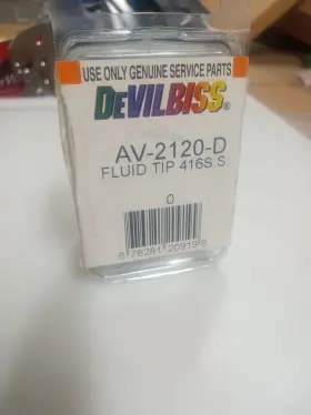 Av-2120-d Devilbiss Fluid Tip Av2120d 416 S.s. Nos