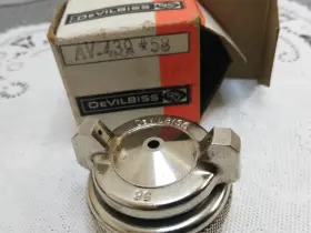 Av-439 Devilbiss Vtg. Air Cap #58 New Old Stock