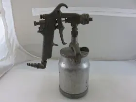 Cm-501 Devilbiss No. 39 Nozzle Spray Gun 1 Quart Cup Vintage For Parts/repair