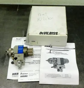 Cmax-b85pm Devilbiss Devilbliss Compact Auto X Hvlp Spray Gun With Manifold .85mm