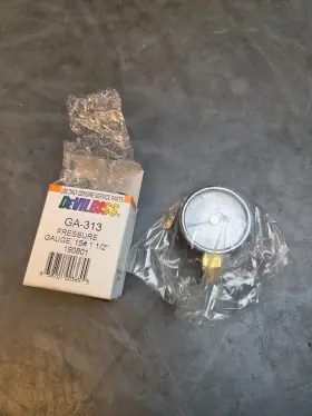 Ga-313 Devilbiss Hvlp Pressure Gauge 15# 1 1/2 Inch Nib Paint Sprayer Spraying