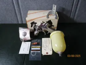 Gfg-616-43fw Devilbiss Vintage Gravity Feed Paint Gun Kit Nos Gfg-616-fw