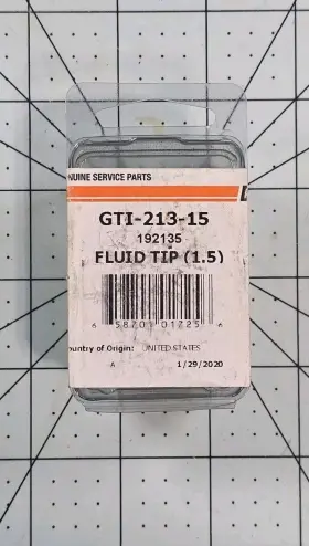 Gti-213-15 Devilbiss Fluid Tip Spary Gun 1.5 Automotive Body Paint