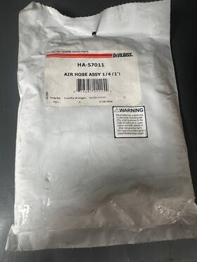 Devilbiss Ha-57011 Air Hose Assy 1/4 Inch -