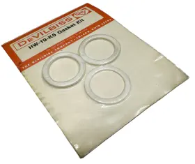 Hw-19-k5 Devilbiss Lot Of 3 Pack Gasket Kit For Kb 520 521 Spray Gun Cups