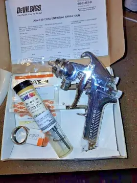 Jga-510-30ex Devilbiss Spray Gun With Extras