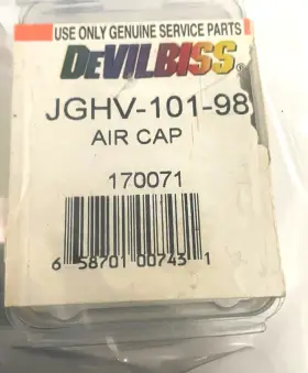 Jghv-101-98 Devilbiss Spray Gun Air Nozzle For Use With 4th18 1zle7