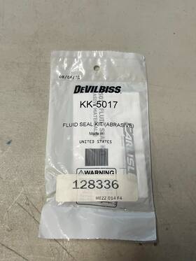 Devilbiss Kk-5017 Fluid Seal Kit Abrasive New Nib