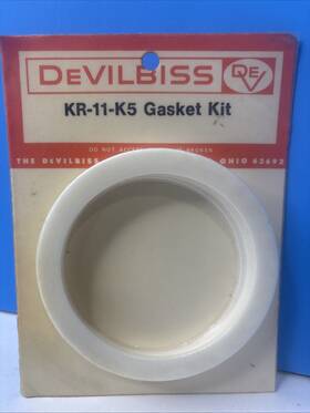 Devilbiss Kr-11-k5 Genuine Thiokol Or Leather Cup Lid Gaskets Nos Kr Cups Oem