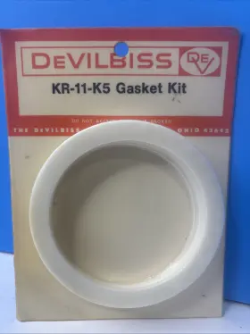 Kr-11-k5 Devilbiss Genuine Thiokol Or Leather Cup Lid Gaskets Nos Kr Cups Oem