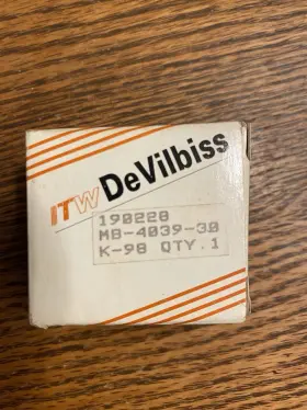 Mb-4039-30 Devilbiss Spray Gun Air Nozzle