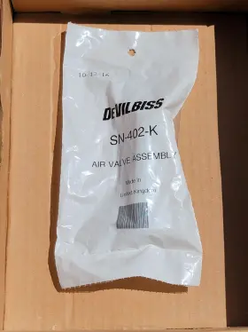 Sn-402-k Devilbiss Air Valve Kit