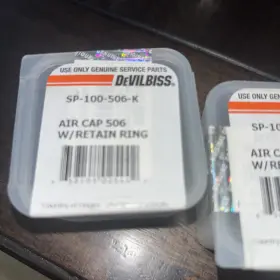 Sp-100-506-k Devilbiss New Air Cap With Retainer Ring